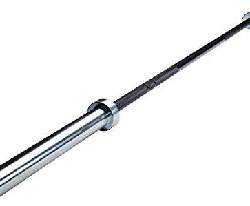 4-Needle Bearing Olympic Barbell Black Zinc
