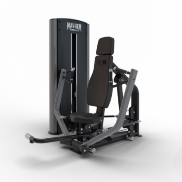 Mayhem Strength Converging Chest Press in Grey