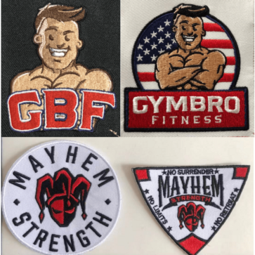 Gym Bro Fitness Patches