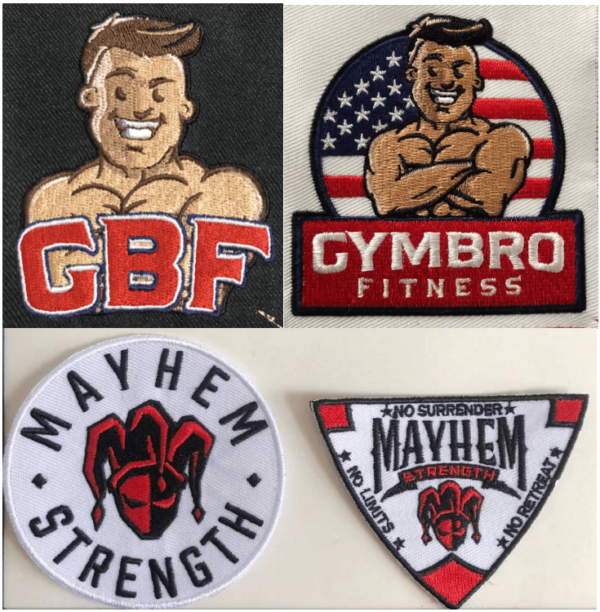 Gym Bro Fitness Patches