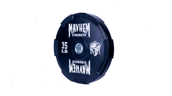 Mayhem Strength Black Bumper Plates - Image 4