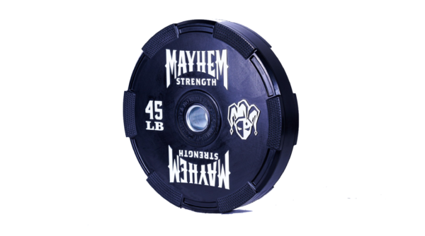 Mayhem Strength Black Bumper Plates - Image 3