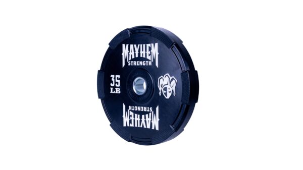 Mayhem Strength Black Bumper Plates-35lb Pair