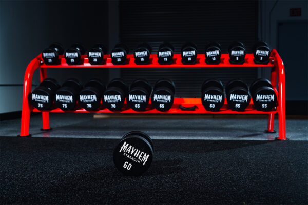 Mayhem Strength V3 Urethane Dumbbells - Shop gymbrofitness.com
