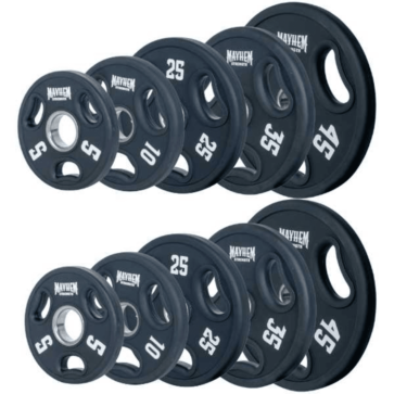 MAYHEM STRENGTH V3 URETHANE PLATES - Shop gymbfrofitness.com