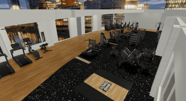 3D Fitness Center Rendering Service - Image 2