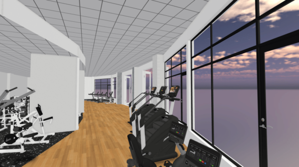 3D Fitness Center Rendering Service - Image 5