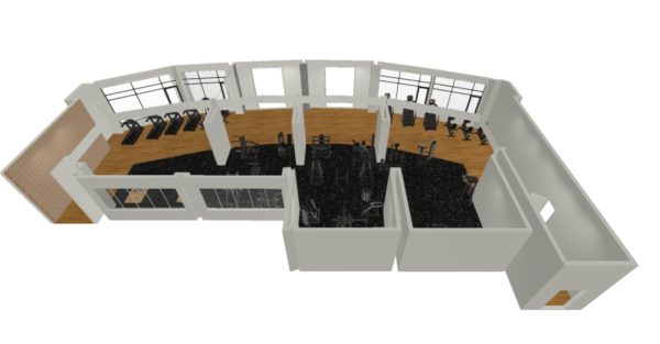 3D Fitness Center Rendering Service - Image 7