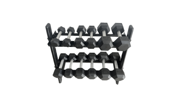 MAYHEM STRENGTH RUBBER HEX DUMBBELLS