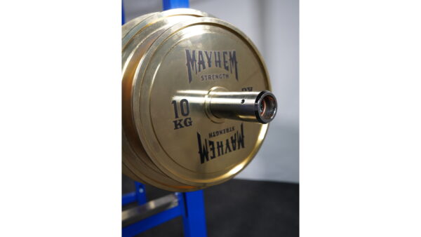 Mayhem Strength Gold Chrome Calibrated Plates - Image 5