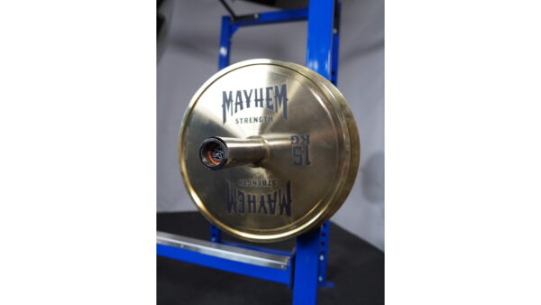 Mayhem Strength Gold Chrome Calibrated Plates - Image 4