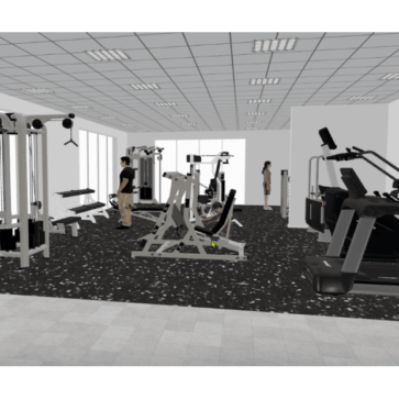 GYM PACKAGE-1,000 SQFT