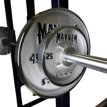 Mayhem Strength Chrome Deep Dish Iron Plates
