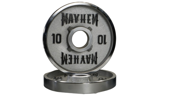 Mayhem Strength Chrome Deep Dish Iron Plates - Image 9