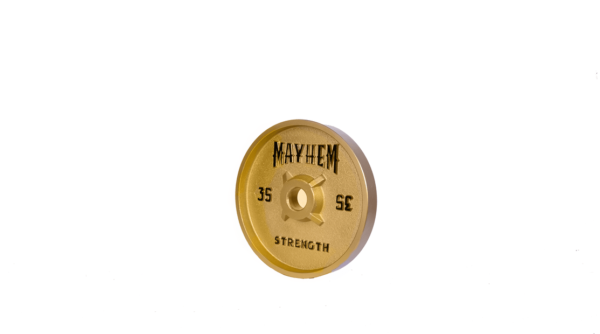 Mayhem Strength Gold Deep Dish Iron Plates - Image 3
