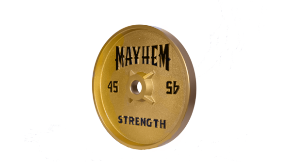 Mayhem Strength Gold Deep Dish Iron Plates - Image 2