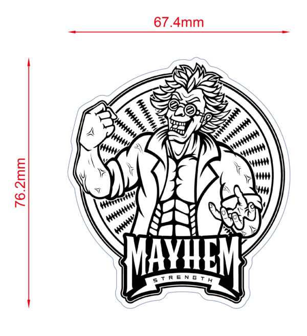 Mayhem Strength Stickers - Image 6