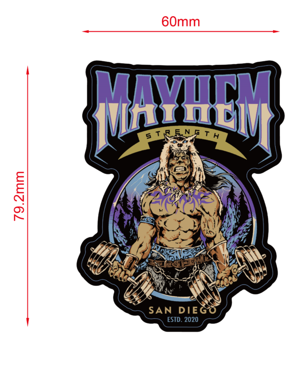 Mayhem Strength Stickers - Image 4