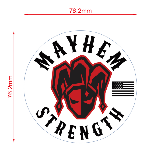 Mayhem Strength Stickers - Image 2